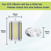 Luxvista R7S LED Bulb 118mm Dimmable, 30W 120V 118mm J-Type