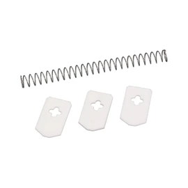 Leifheit Replacement Parts Kit for Cherrymat 37211 Grey Removable Handle 3 Rubber Scraper Replacement Spring