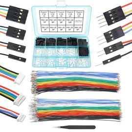 PB1.25 to Dupont 2.54mm Connectors and Cables Kit Compatible with Molex PicoBlade 1.25mm Pitch Connectors 20cm Wires for Pixhawk2.4.8