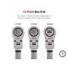 TEKTON 13 mm Flex Head 12-Point Ratcheting Combination Wrench |