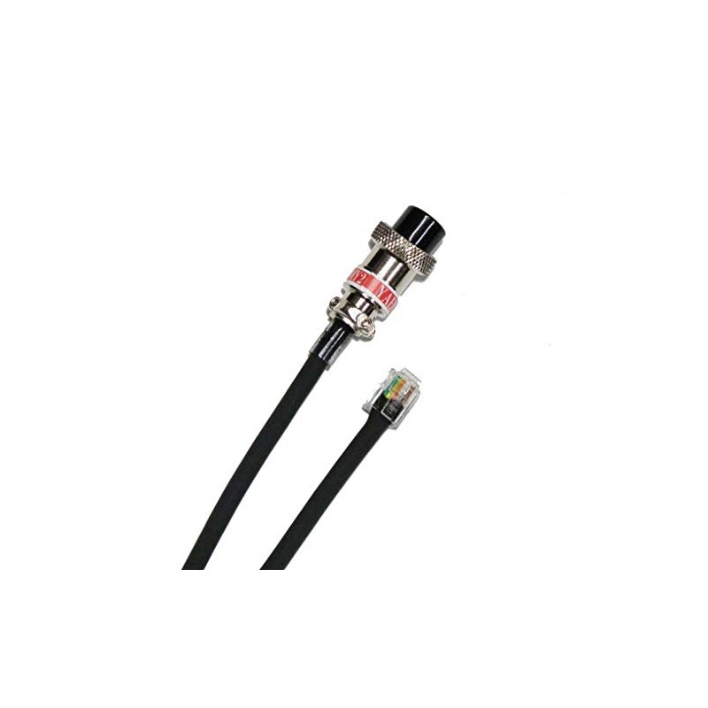 Adonis H-6MY2 Original Microphone Conversion Cord for Standard/Yaesu Radio, Length: