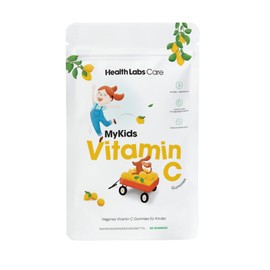 HEALTH LABS CARE Vitamin C Gummies for Children, Strengthening the Immune System, No Added Sugar or Sweeteners, Laboratory Tested, Vegan, Gluten Free & Lactose Free, Laboratory Tested, 60 Gummies
