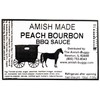 Amish Made BBQ Sauce 16 oz. Jar 2pack (Peach)