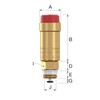 Flamco Flexvent Float Aerator, Quick Bleeder R1/2 27740
