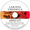 Apricot Costa Rica Decaf Coffee (Single Serve K-Cup Pods) (Gourmet,