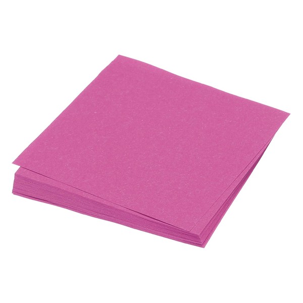 MECCANIXITY 25 Sheet Origami Paper Double Sided Plum Red 5x5