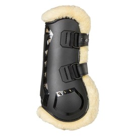 Back on Track Welltex® Tendon Air Flow Boots with Fur Black (L)