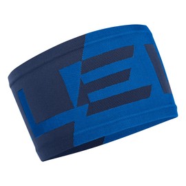 Salewa Pedroc Unisex Adult Seamless Headband Headband, Blue, One Size EU