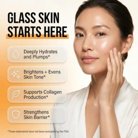 Suero Facial Clean Beauty Con Mucina De Caracol Y Vitamina C
