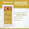 ISHOM Smudge Incense Bricks 45 Pack Combo - Palo Santo,
