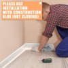 Briwooody 6 Pcs Baseboard Molding with LED Duct 2.6FT/0.8M White