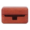 Wood Case for WF‑1000XM4 Earbuds Wooden Wireless Earbuds Protective Case