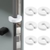 Pack of 6 Child Safety Door, Clamp Protection Baby Foam