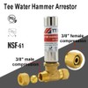 TT FLEX Stainless Steel Water Hammer Arrestor 3/8" male compression
