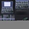 15 Value 150 Pieces Polyester Capacitors Assortment Kit Box 100V