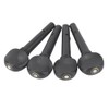 Set of 4 Violin Ebony Pegs, Violin Tuning Pegs, Quality