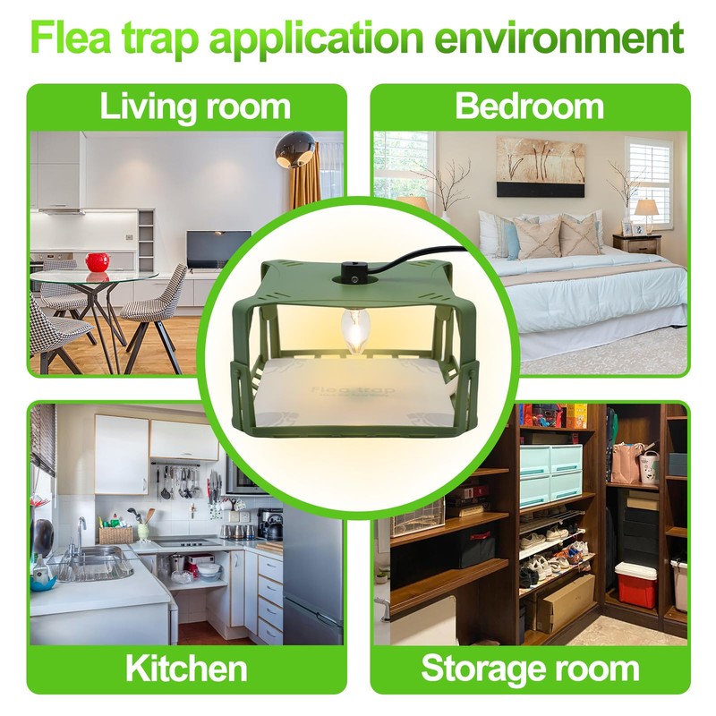 Flea Traps for Inside Your Home, Flea Killer Trap Indoor
