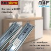 Handyhome Corredera Cajón Handy Home 50cm X 3.5cm 2 Paquetes