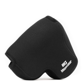 MegaGear MG048 Ultra Light Neoprene Camera Case Bag with Carabiner for Nikon Camera P600, Nikon COOLPIX P610