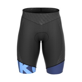 INBIKE Men's Padded Cycling Shorts High Elastic Wrinkle Resistant Breathable Cycling Tights Blue