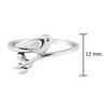 AeraVida Sweet Bird On a Leafy Branch .925 Sterling Silver