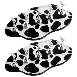 ZOQINI 2Set Acrylic Nail Stands Nail Holder for Painting Nail Durable Alloy Nail Holder Nail Display Stand Nail Practice Nail Tip Stand Highly Magnetic Nail Art Tools DIY for Homes and Salons