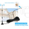 IP Camera WiFi Antenna Extension Cable Extender Sucker 33ft Extender