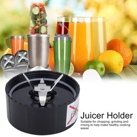 Pieza de Repuesto de Cuchilla de Licuadora, Piezas de Repuesto Cuchillas Licuadora, Cuchilla de Extractor de Repuesto, Compatible con Magic Bullet de 250W, con Juntas Tóricas de Goma(#2)