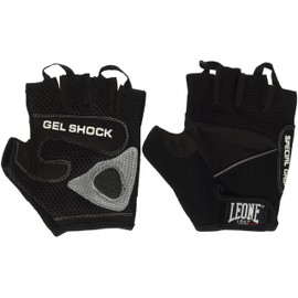 LEONE 1947 AB712 Fitness Gloves black black Size:Large