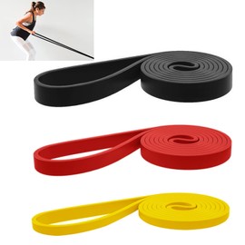 Widerstandsbänder Set, 3 Stück Resistance Bands, Verschiedene Ebenen Widerstandsbänder, Fitnessbänder, Fitnessbänder für Yoga, Pilates, Training, Krafttraining für Männer und Frauen