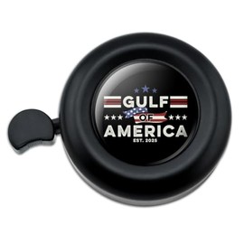 Graphics & More Gulf of America Est. 2025 Bicycle Handlebar Bike Bell
