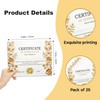 SMOQYKBW 25PCS Thank You Certificates 8×10 Inch Awards, Recognition Certificates,
