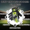 Jazzy Sports Soccer Goalie Gloves,Funky Football Goalkeeper Gloves for Kids
