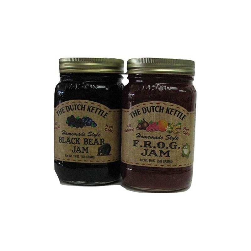 The Dutch Kettle Black Bear & FROG Jam 19 0z