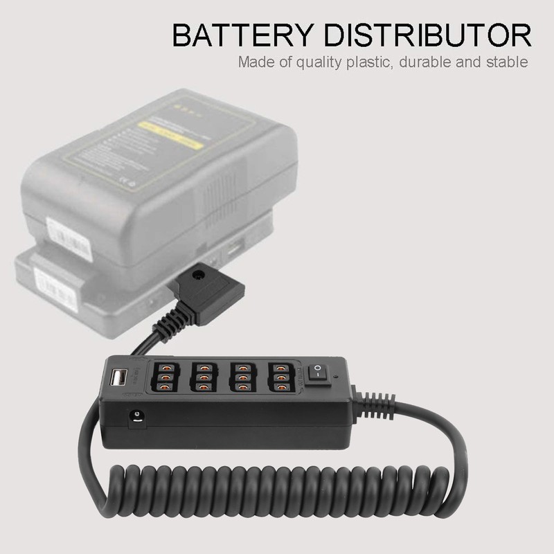 DTAP Male Port to 4 DTAP and 2 DC Female