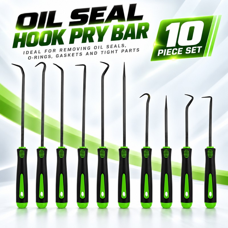 Automotive Pick and Hook Tool Set for O-Ring, Seal and