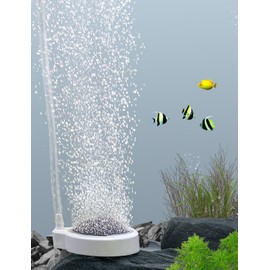 boxtech Aquarium Air Stone, Oxygen Stone Nano Bubble Air Stone Decor, Aquarium Accessories Tiny Bubbles (50 mm)