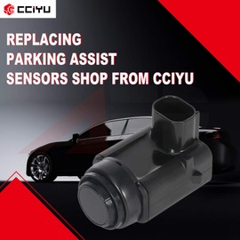 cciyu Assist Sensor Parking Bumper Backup Sensors fit for 2006-2008 Commander,2005-2008 Grand for Cherokee (2PCS)