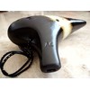 12 Holes Alto C Ceramic Ocarina Black & White interlaced