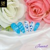 Handmade nail tips✏ - Short ballerina / 손편지 수제네일팁✏ -