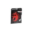 Gamma Sports Moto 16g Tennis String Set, 40', Black