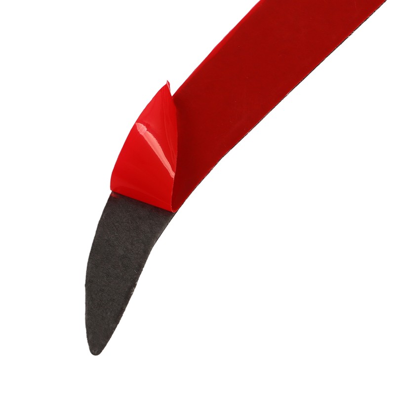 2 Pcs Headlight Eyebrow Glossy Black Trim Front Left Right