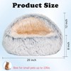 Cat Bed, Cat Sleeping Bag for Indoor Cats,Calming Cat Nest,