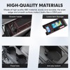 Autorder Center Console Organizer&Cup Holder for 2025-2026 Toyota Camry XV80