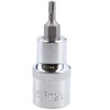 T20 Male Torx Bit Star Socket 1/2" Drive Standard Internal