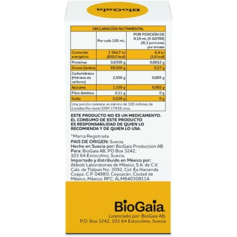 Biogaia Protectis Gotas, 5 ml