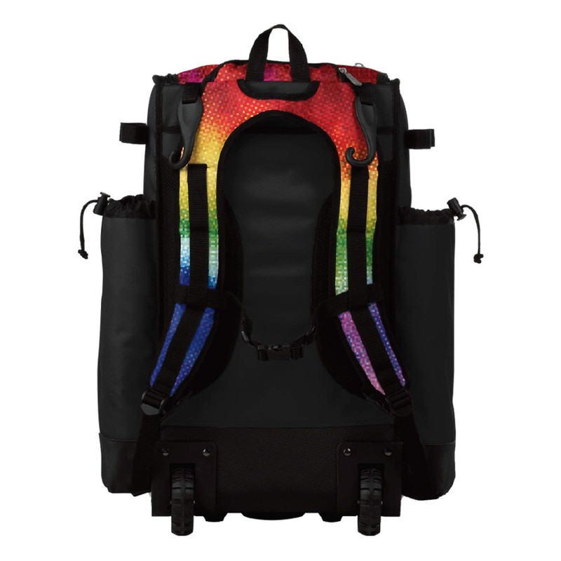 Boombah Superpack Hybrid Rolling Bat Bag - PIxelpop Bat Pack