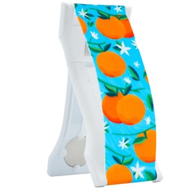 LOVEHANDLE PRO Premium Phone Grip - Silicone Phone Strap - Magnetic Phone Mount and Kickstand for Smartphone and Tablet - Citrus Cuties