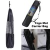 HCE Black Yoga Mat Bag Gym Bag Exercise Mat Carrier