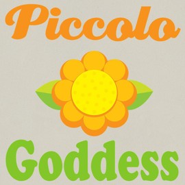 CafePress Piccolo Goddess Canvas Tote Top Zipper Closure